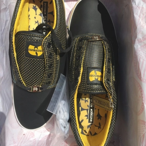 NIB Dekline Belmont Wu-Tang Yellow Killer Bee Shoe - Picture 8 of 11